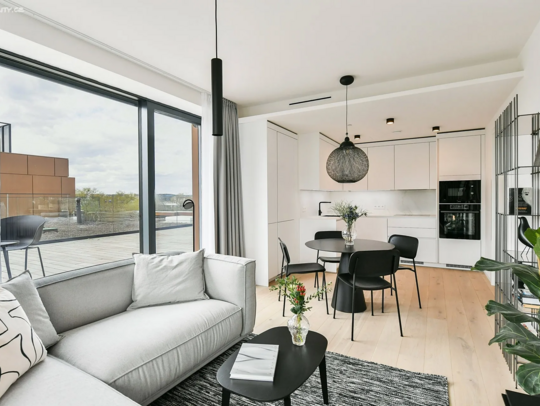 Krátkodobý pronájem bytu 3+kk 77 m² Rohanské nábřeží